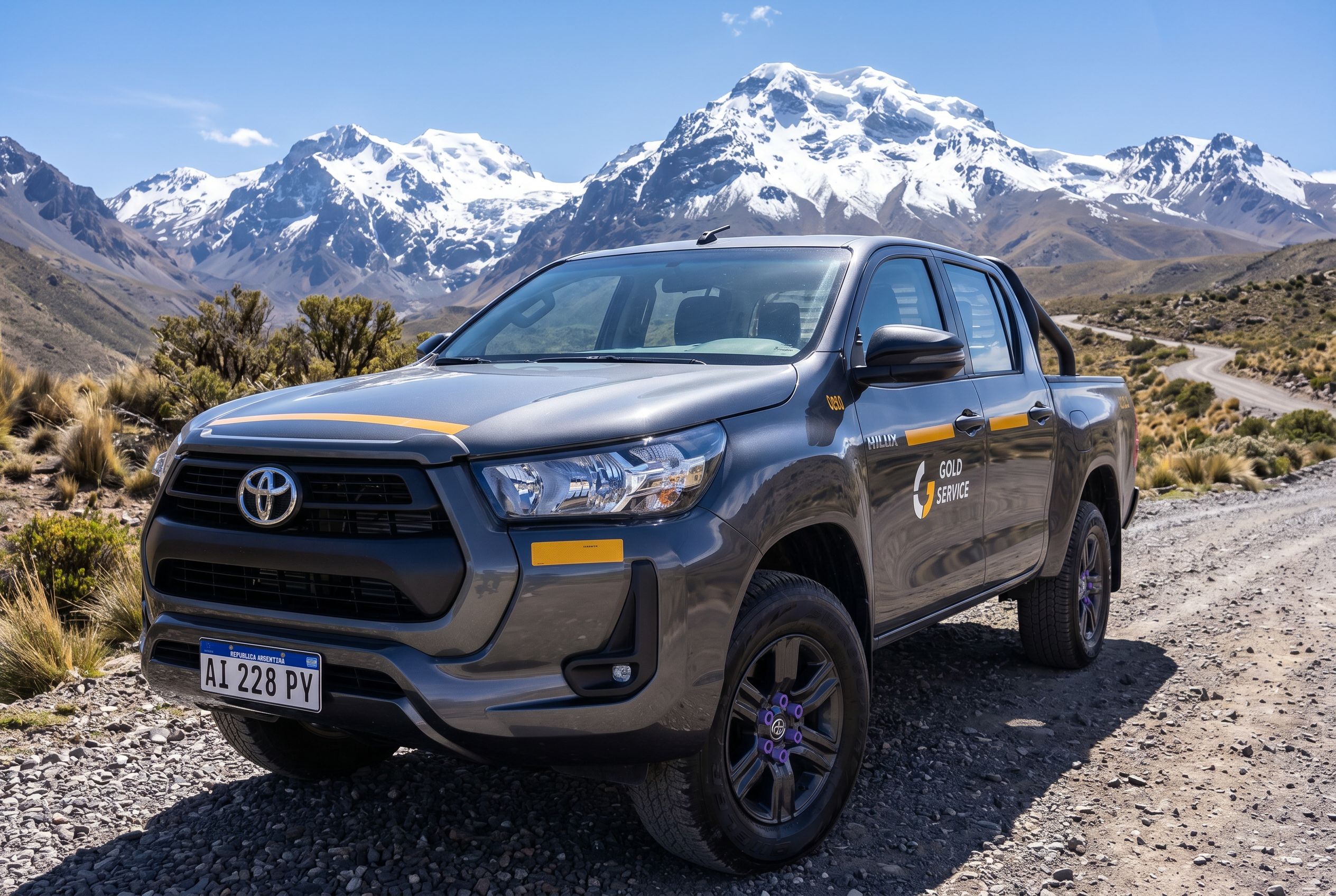 Toyota Hilux 4x4 de Gold Service